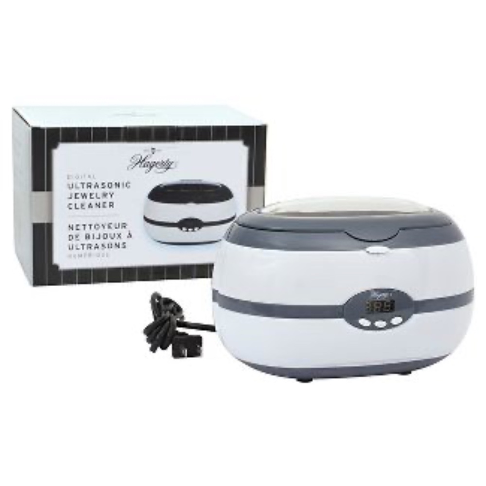 Hagerty | Digital Ultrasonic Jewelry Cleaning Machine + Cleaning Solution